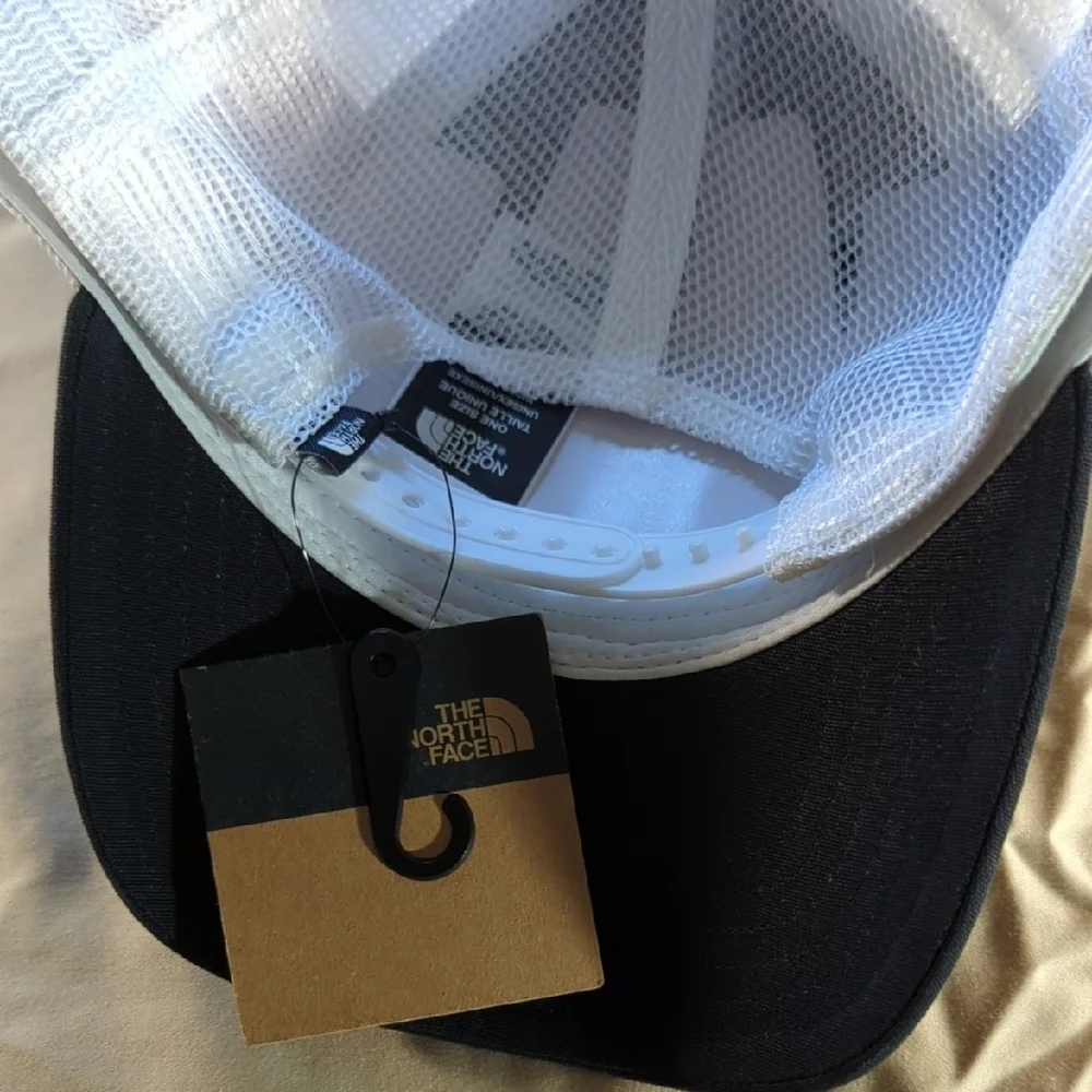 The North Face Black and White Trucker Hat